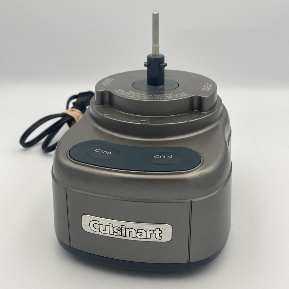 Cuisinart ECH-4 Gray Replacement Motor Tested & Working Base Only